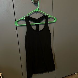 Lululemon Black racerback Tank